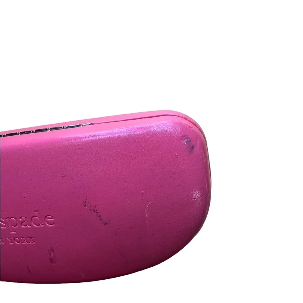 Kate Spade Pink Clam Shell Eyeglass Case